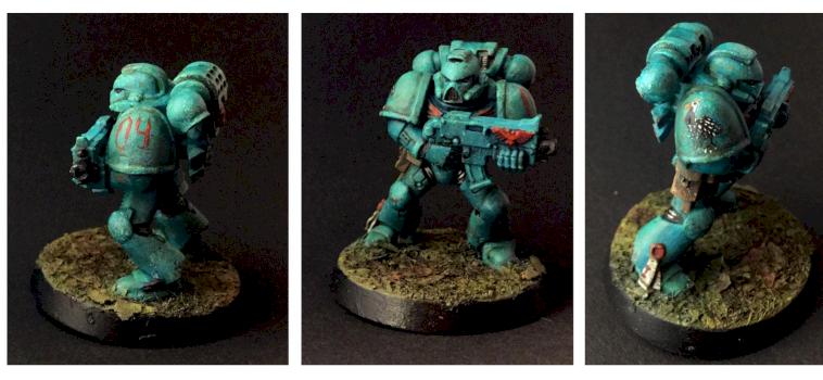 Space Guinea Fowl Marine, M.39 418 by Vtek
