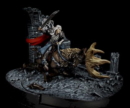 Thranduil Lord of Mirkwood by AlAix Figurines