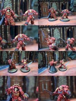 Blood Angels Primaris Captain and Lieutenant by GAS