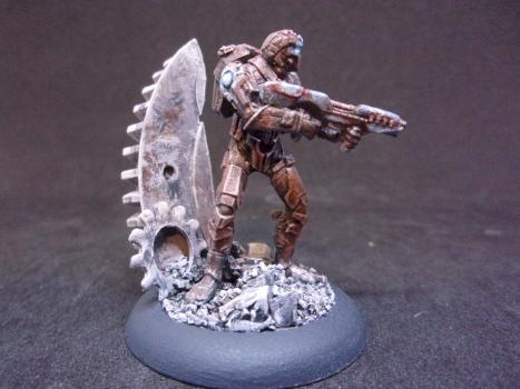 Rusted Starfinder Android by InspiredOgreStudio