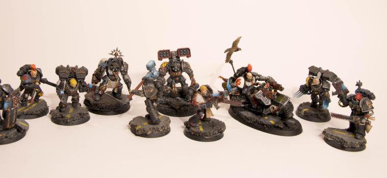 Deathwatch Kill Team by valamar
