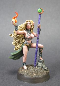 03661: Zeldriia, Elf Sorceress by mikecarrero