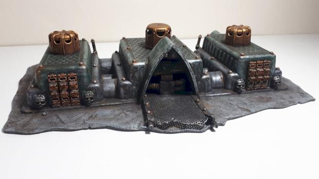 Industrial promethium fuel bunker. by Invader_Boo