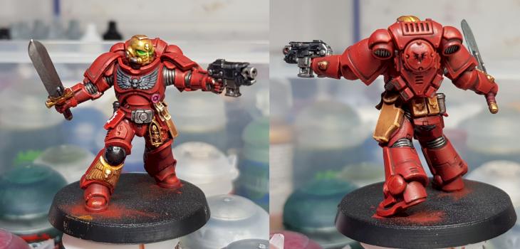 Blood Angels Primaris Lieutenant by ChristianS