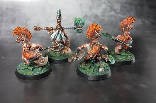 Shadespire Chosen axes by Daigoro
