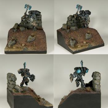 Veteran Deathwatch Sgt by Pariah Painting