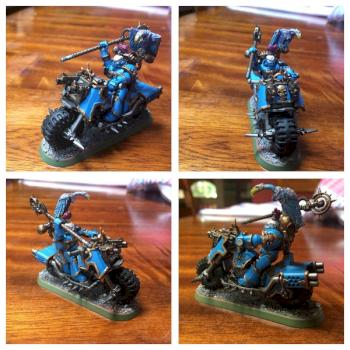 Chaos sorcerer on bike by JUSTTRASH
