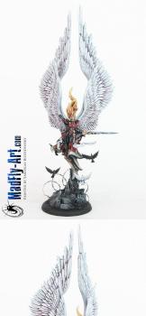 Erzebel, Ascended Sister, Great Seraphim by MadFlyArtStudio