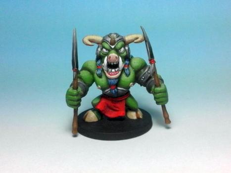 Homme bête de la boite de jeu Arcadia Quest by gorgoth13