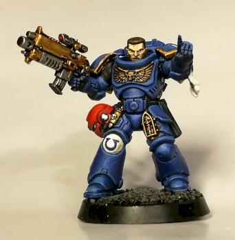 Ultramarine sergeant by jibster