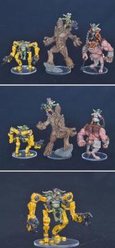 Gob'z'Heroes (Gob'Bot, Devil'Pig, Tree'Troll, Gob'Crocket) by Shi Vral