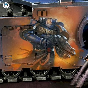 Ultramarines freehand by DEN of IMAGINATION