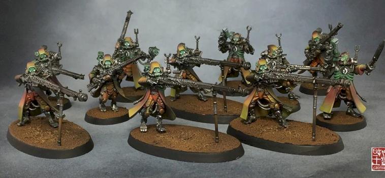 Skitarii Rangers du Mechanicus by caiman