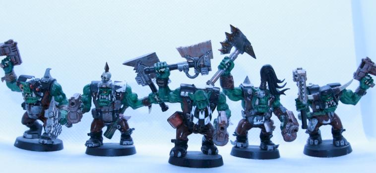 Some Orks by Rephuah