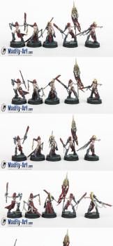 Sisters Davidians Command Group by MadFlyArtStudio