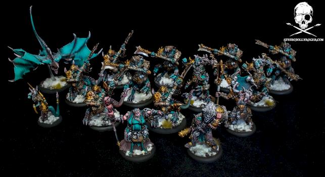 Jade Legion Ogruns by Jolly Roger Studio