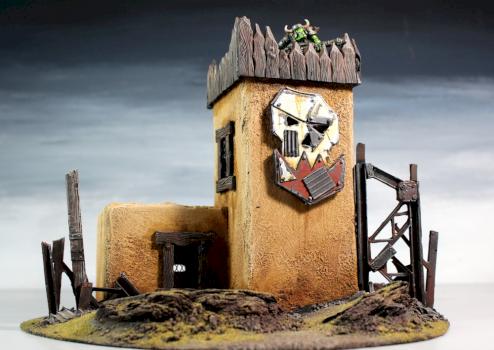 Ork Watchtower Fort by Terraformer