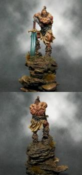 Barbarian Dude by IkabolMIniatures