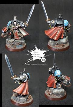 Deathwatch Captain in terminator armour by Kova