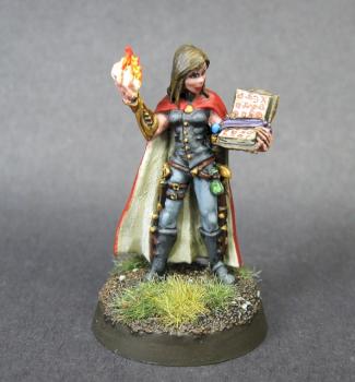 03667: Nonalla Ellinad, Elf Wizard. by mikecarrero