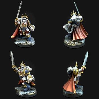 Primaris captain in gravis armor by Old-Red-Goblin