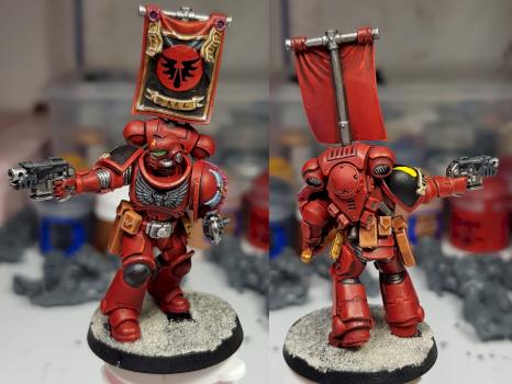 Blood Angels Intercessor Sergeant by ChristianS