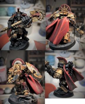 Asterion Moloc and Chaplain Enkomi by Chris74