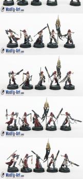 Sisters Davidians Command Group by MadFlyArtStudio