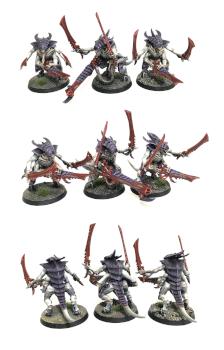 Tyranid Warriors by Kamenina