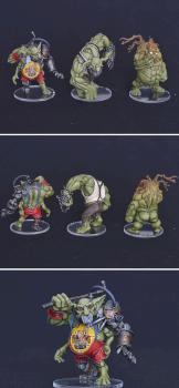 Gob'z'Heroes (Krog', Shark', Troll'Thing) by Shi Vral