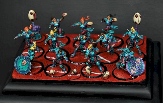 Blood Bowl Elf Team Elfheim Eagles - Abergines by GobBoss