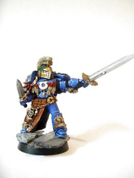 Ultramarine Chapter Champion by Stupidlittleboy