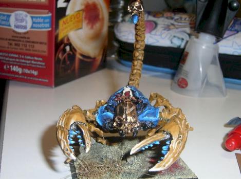 tomb scorpion by luis f