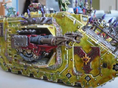 Land Raider de Nurgle by raziel2113