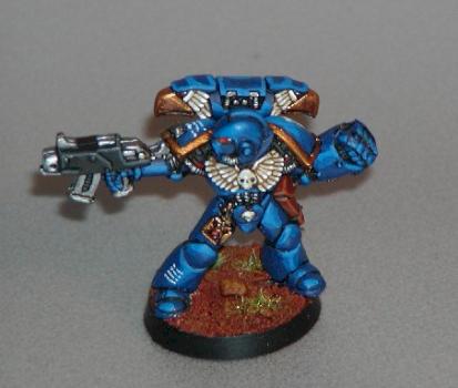 Ultrmarines captain by salty