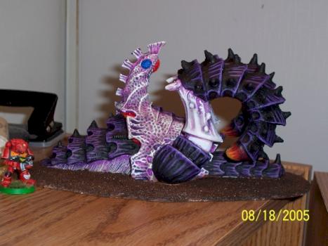 Armorcast Tyranid Malefactor by preheresy38
