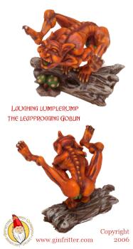 Leapin’ Lumplerump, The Laughing Goblin by ginfritter