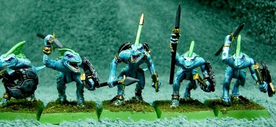 Another Crew of Skinks by Slann mage Tokes