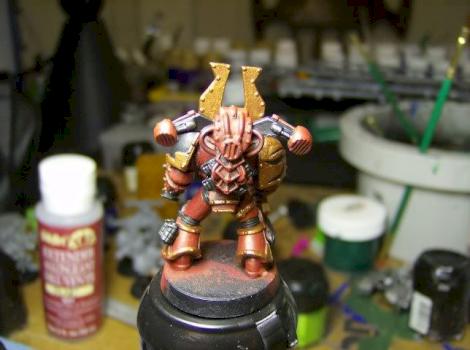 First Khorne Berserker of World Eaters Army #4 by skyfurnace