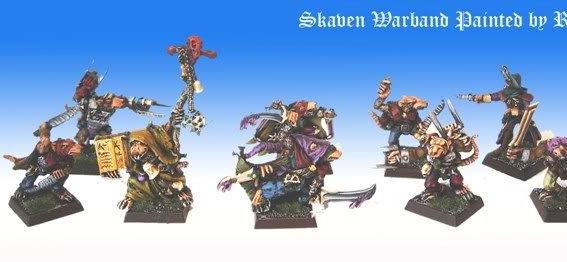 Skaven Warband by roman druchii