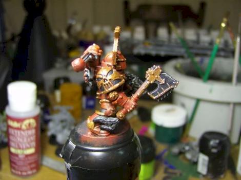 First Khorne Berserker of World Eaters Army #2 by skyfurnace
