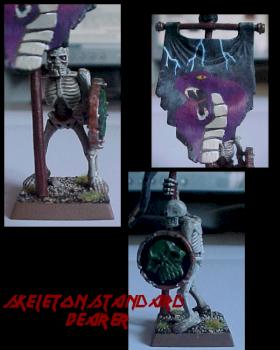 Skeleton Standard Bearer by Underworld Studios