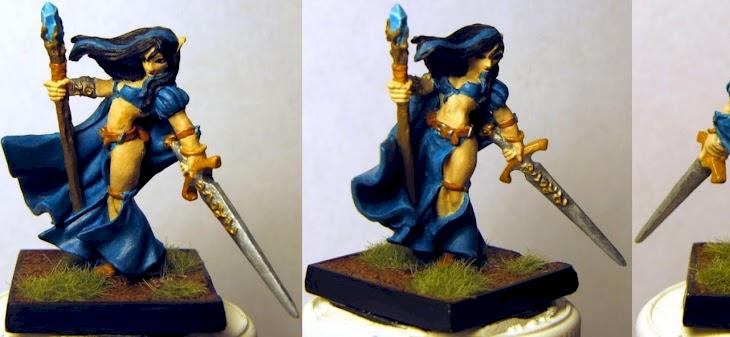 Alastriel, Elf Sorceress by ThornDJL7