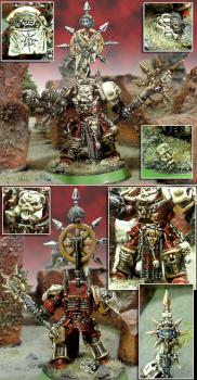 Styx, Word Bearers Dark Apostle in Terminator Armor by Enzomadcap