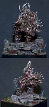 Chaos Lord on Daemonic Mount by Archaon79