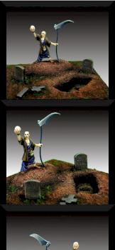 Necromancer by Dark Elf Miniatures