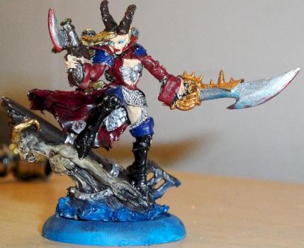Cryx Epic Skarre, Queen of the Broken Coast by Kaley Smith