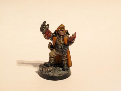 imperial guard commissar by Emma Robinson