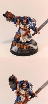 Space marine commander by Mezziah84