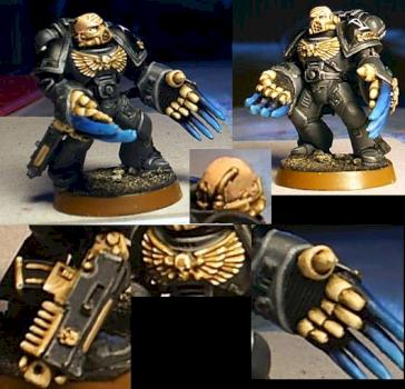 Space Marine Veteran sgt by Duke